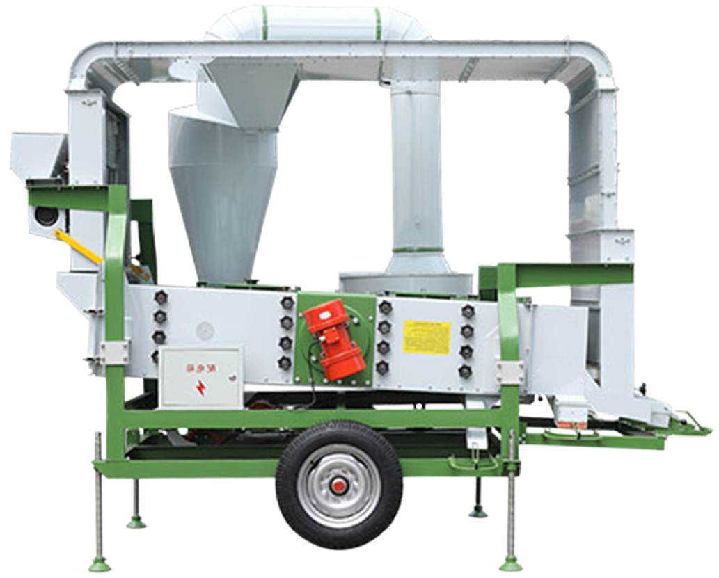 雙風選+振動篩清選機 Double Air Screen Cleaner