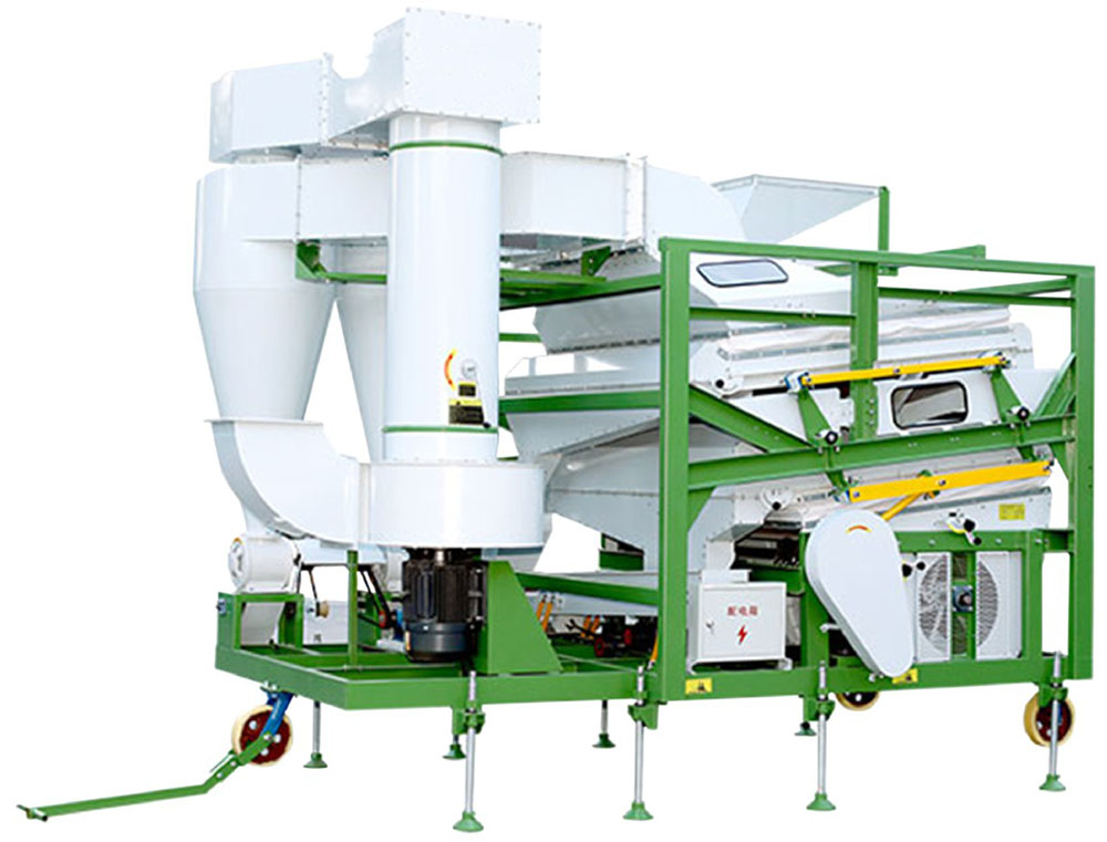 雙振動臺面重力清選機 Double vibrating table gravity cleaner